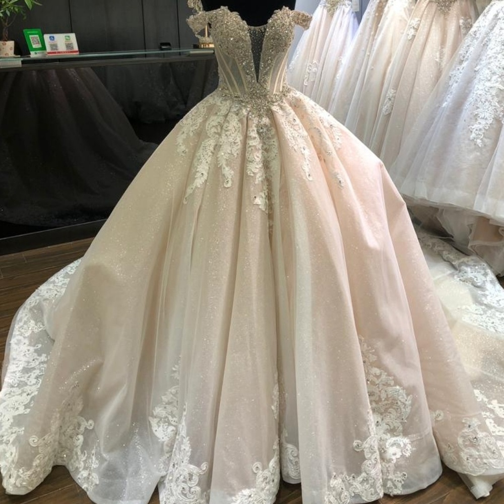 Wedding dress ball gown beautiful elegant exotic